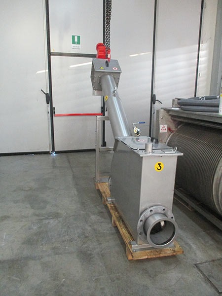 TS FILTRO TORNILLO CON TANQUE / TSC FILTRO TORNILLO COMPACTADOR CON TANQUE